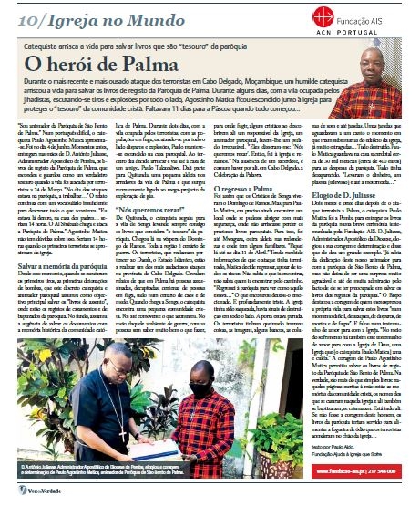 MOÇAMBIQUE: O herói de Palma
