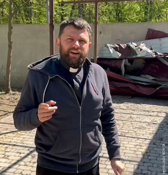 UCRÂNIA: Seminário de Vorzel, saqueado e danificado durante os ataques russos, vai reabrir com o apoio da Fundação AIS