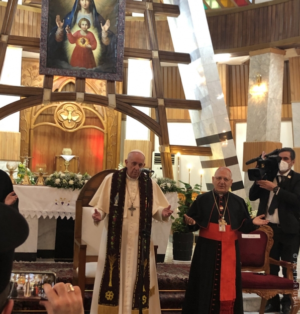 IRAQUE: Papa lembrou, na missa em Bagdade, as vítimas de “perseguições pelo nome de Jesus”
