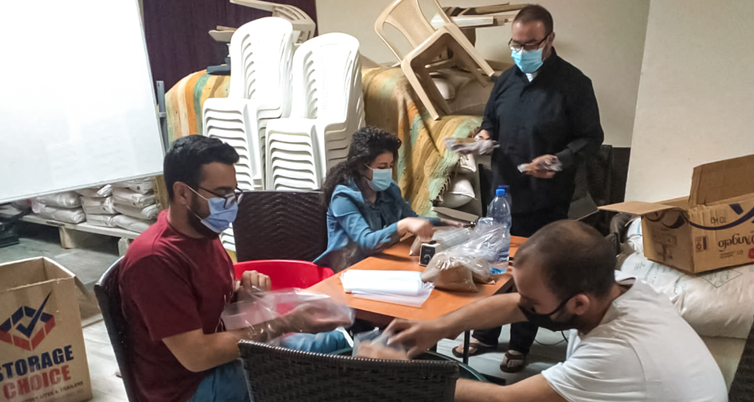 LÍBANO: Cabazes alimentares para 500 famílias carenciadas na Diocese de Baalbek