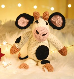 Boneco de Lã - Vaca