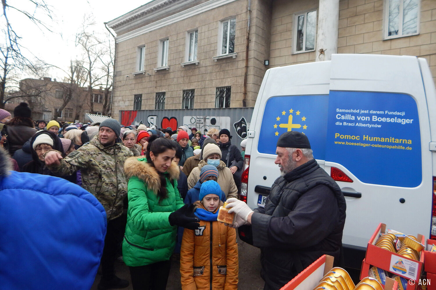 Ajuda da Igreja na Ucrânia
