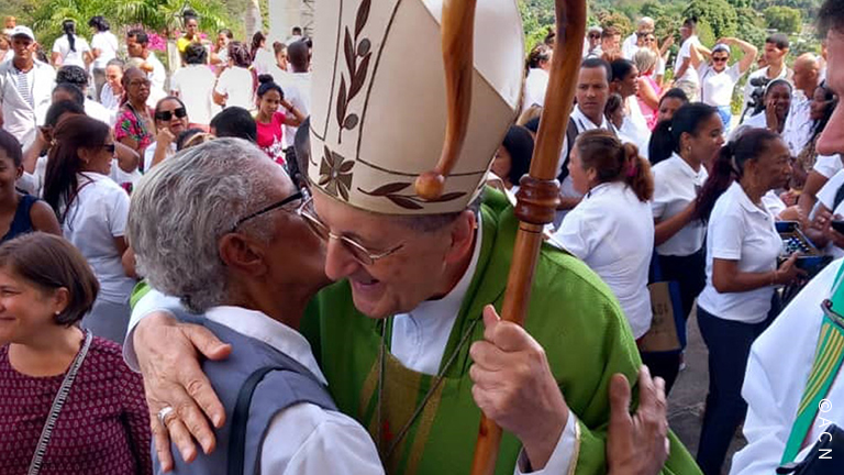 CUBA: Cardeal Stella, enviado do Papa, destaca trabalho da Igreja junto dos doentes, idosos e pobres