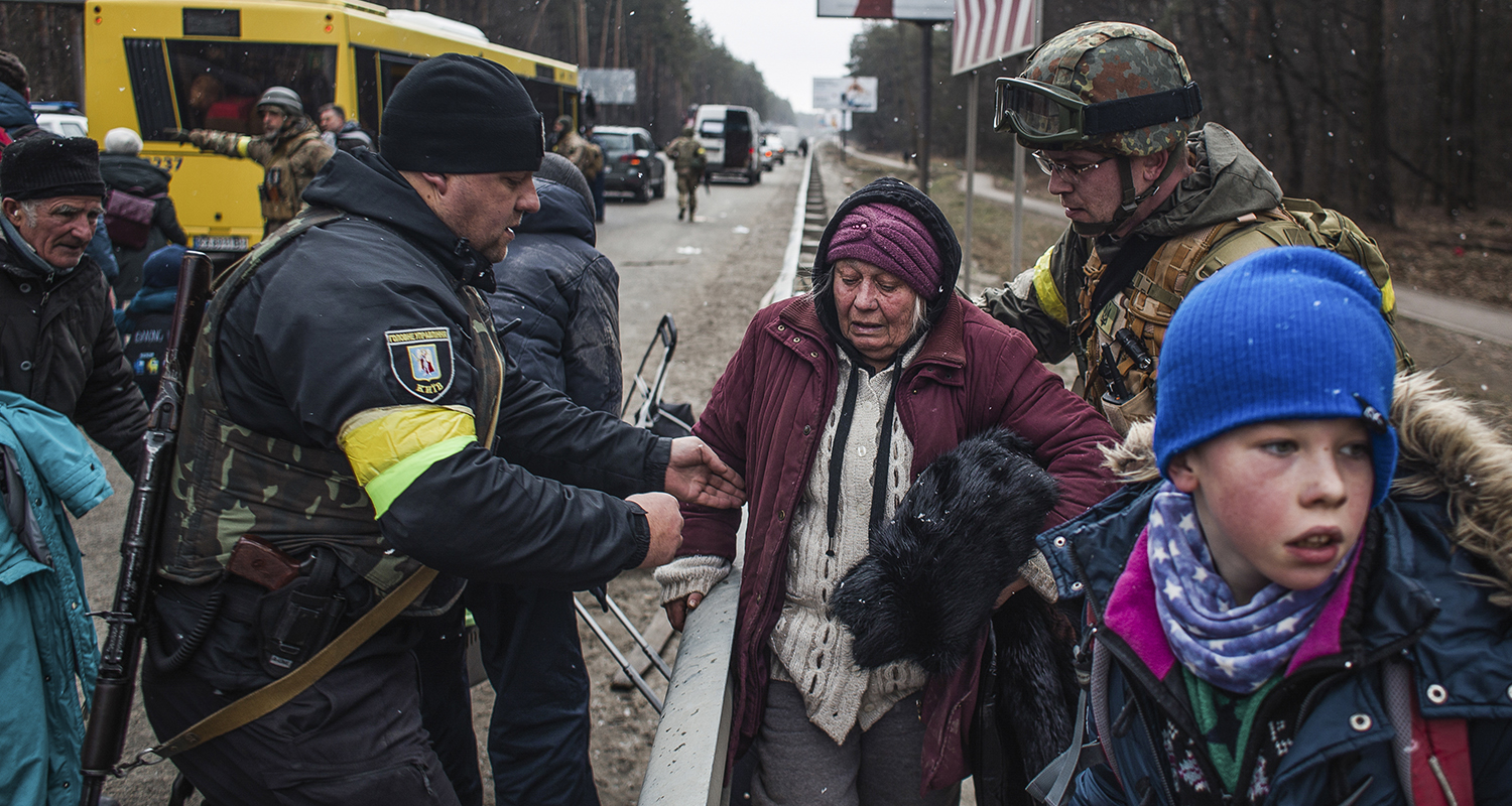 Ajuda humanitária Ucrânia