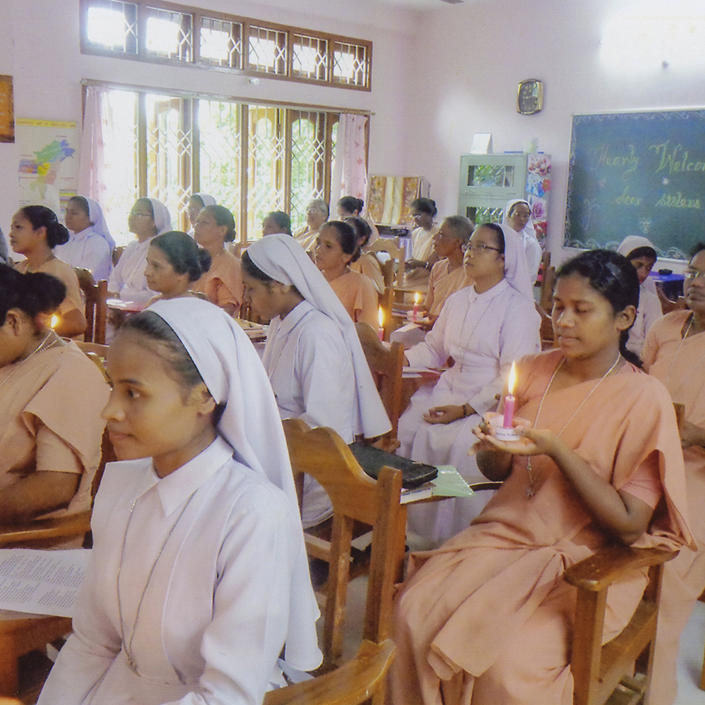 ÍNDIA: Apoio para um curso intensivo para 25 jovens religiosas