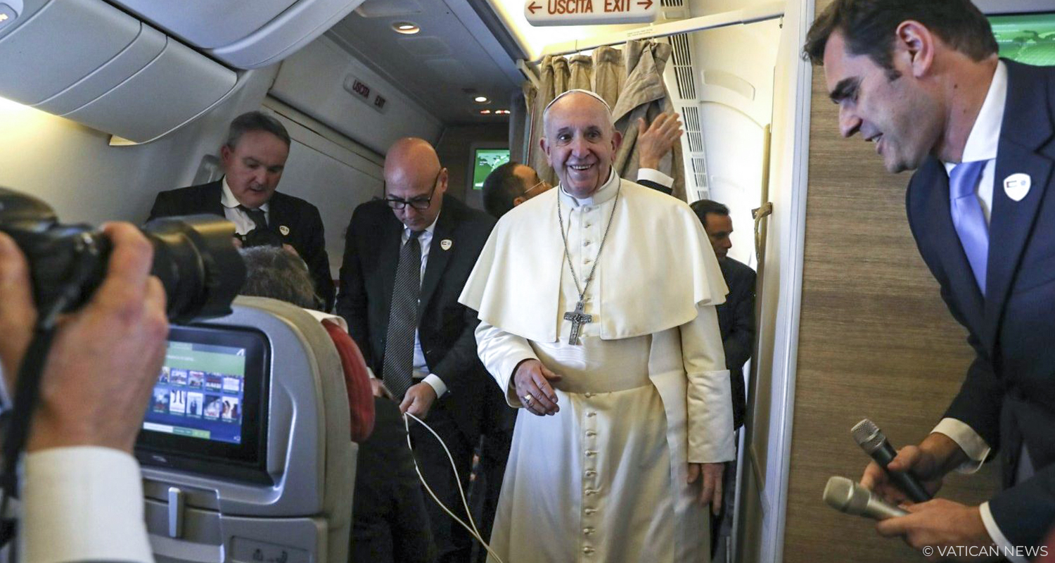 Papa regresso a Roma