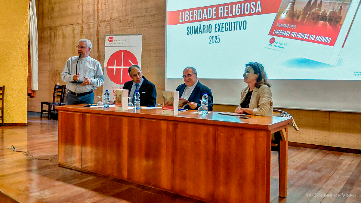 “Os mártires escrevem a letra de ouro a história da humanidade”, diz Bispo de Viseu em evento da Fundação AIS