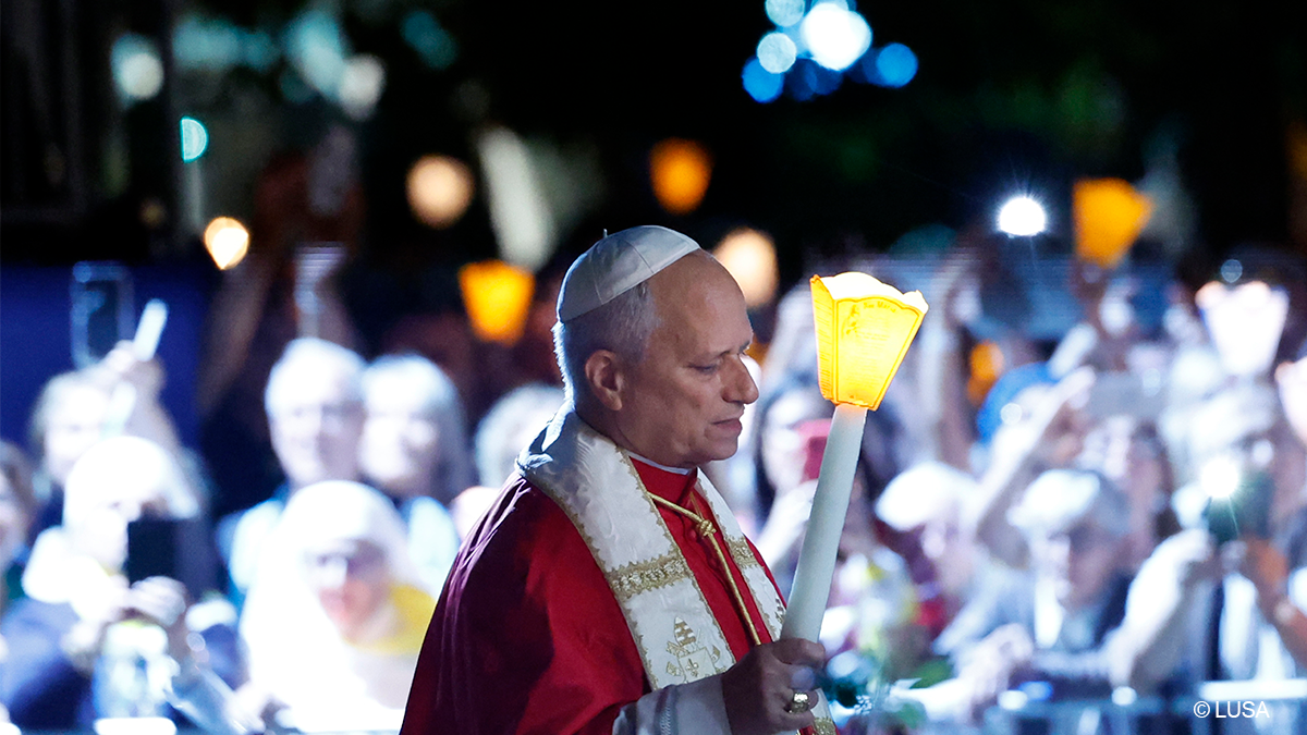 FRANÇA: Papa exorta à oração do Terço pela Paz, acentuando a importância da iniciativa da AIS com as crianças